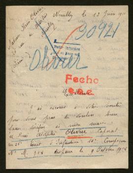 Expediente de René Adolphe Olivier