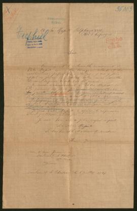 Expediente de Téophiel Deliveyne y familia