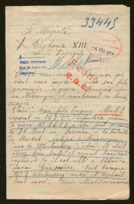 Expediente de Eugène Malet