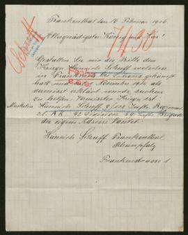 Expediente de Heinrich Schuff