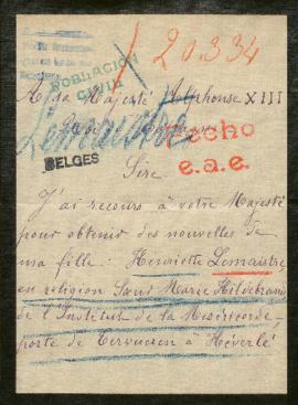 Expediente de la religiosa Marie Hildebrand