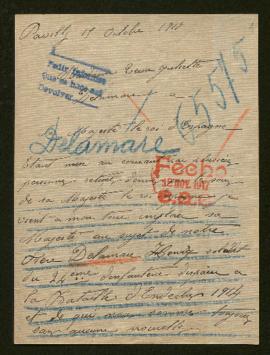 Expediente de Henri Delamare