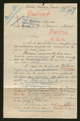 Expediente de la familia Valtout-Allain