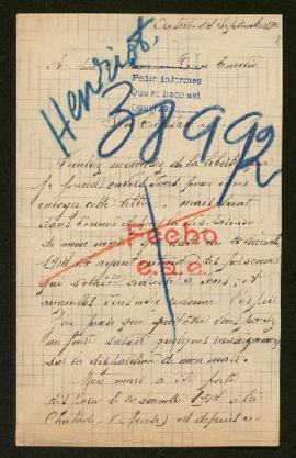 Expediente de Jean Nicolas Henriot