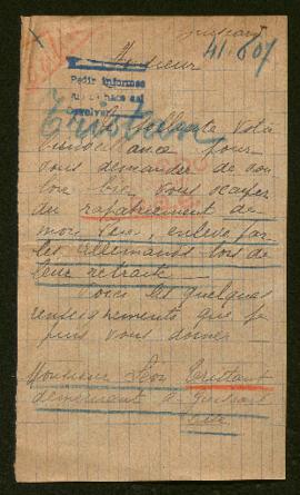 Expediente de Léon Tristant