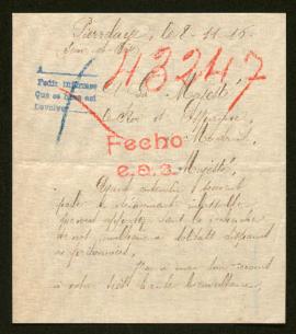 Expediente de Emile Fernand Tribouillois