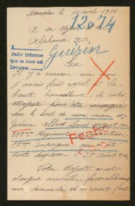 Expediente de Albert Louis Guérin