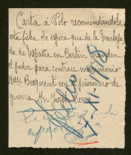 Expediente de Joseph Serre