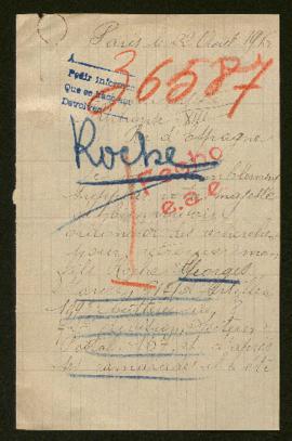 Expediente de Georges Marcel Roche