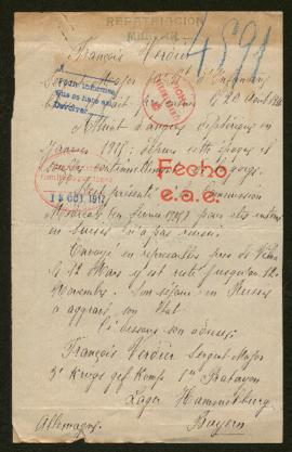 Expediente de François Verdier