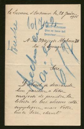 Expediente de Albéric Célestin Fouché