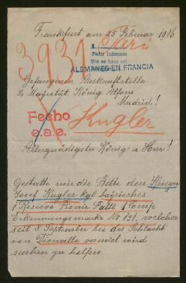 Expediente de Josef Kugler
