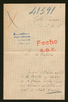 Expediente de Eugène Sehverrer