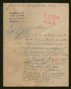 Expediente de Edouard Louzon