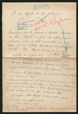 Expediente de Louis Sylvan