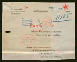 Expediente de madame Dumont Mopty y familia