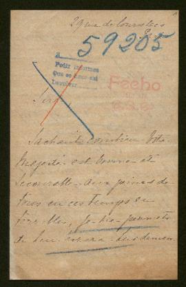 Expediente de André Jacques Paul Mességué