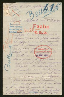 Expediente de Pierre Ulysse Ballande