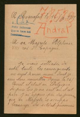 Expediente de Auguste Andrat