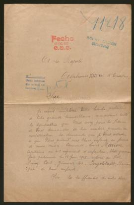 Expediente de Edmond Louis Marion