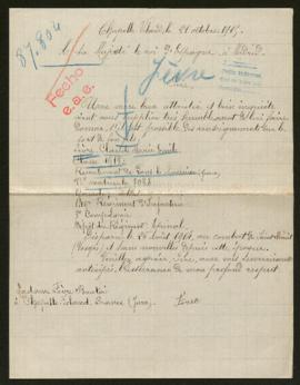 Expediente de Claude Marie Emile Fèvre