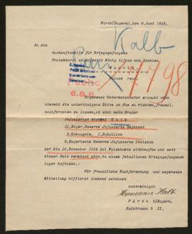 Expediente de Michael Kalb