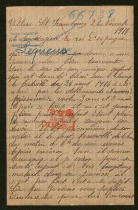 Expediente de Edouard Lequeux