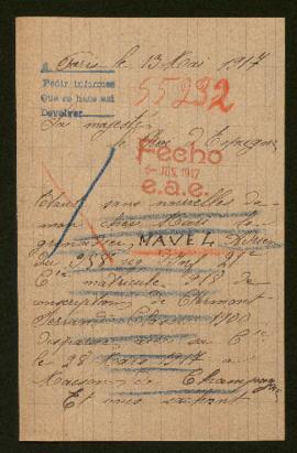 Expediente de Adrien Mavel