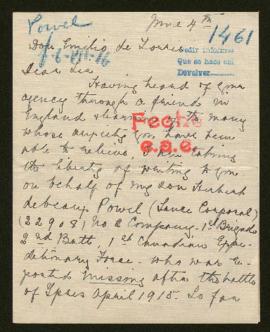 Expediente de Herbert Debeaux Powel