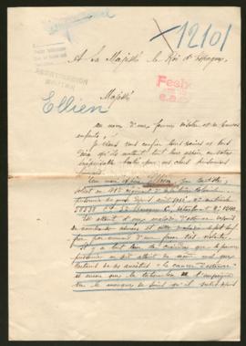 Expediente de Jean Baptiste Ellien y Henri Gautier