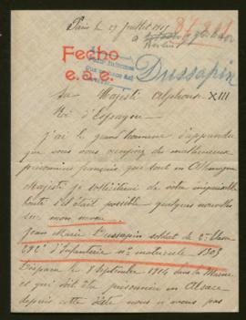 Expediente de Jean Marie Dussapin