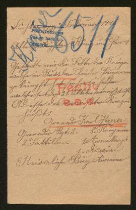 Expediente de Karl Karrer