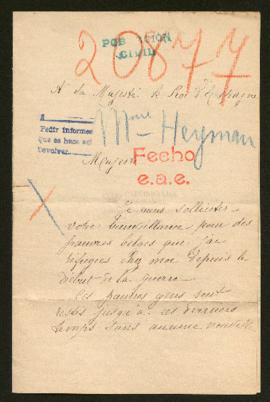 Expediente de la familia Heyman-Priem