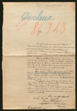 Expediente de Louis Desclaux