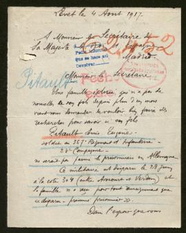 Expediente de Louis Eugène Pitault