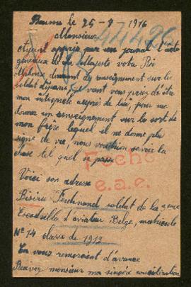 Expediente de Ferdinand Bisiau