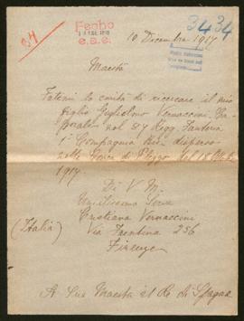 Expediente de Guglielmo Vernaccini