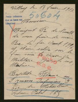 Expediente de Baptiste Piberne