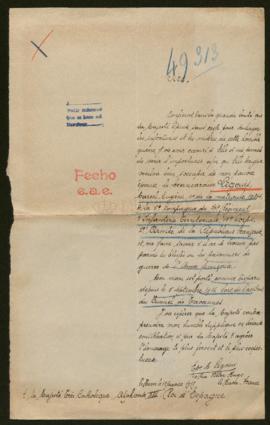 Expediente de Marcel Eugène Legouis