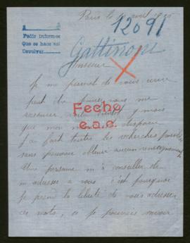 Expediente de Jean Louis Gattinoni