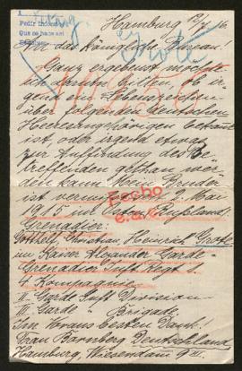 Expediente de Gotthelf Christian Heinrich Grote