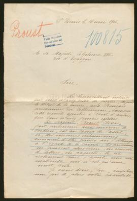 Expediente de Clovis Proust