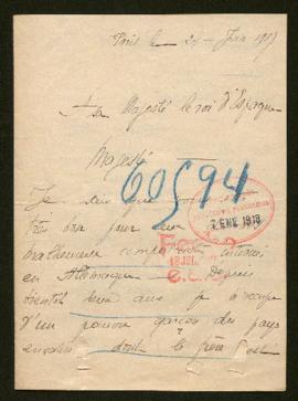 Expediente de Adolphe Saudemont