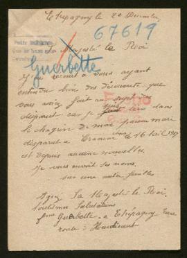 Expediente de Hyppolyte Albert Guerbette