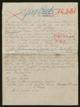 Expediente de Sylvain Quellet