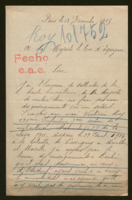 Expediente de Victorien Roy