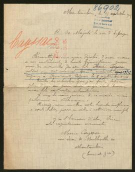 Expediente de Henri Cayssac