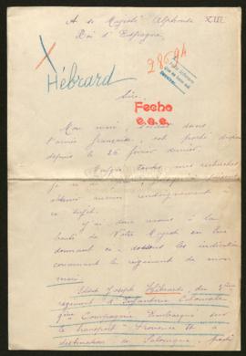 Expediente de Joseph Hébrard