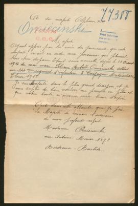 Expediente de Henri Robert Omiécinski