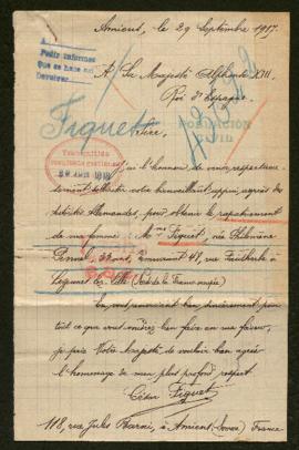 Expediente de Philomène Fiquet Pennel